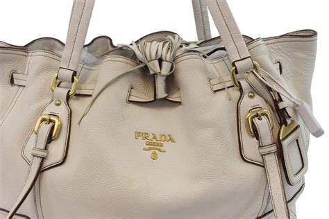 prada white leather milano|Prada purses for sale.